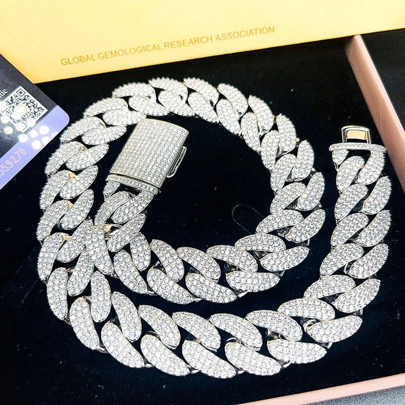 BLING DIAMOND HIP HOP Miami Mandero Cuba Cuba Caqueta Joyería MOISSANITE CADA CUBANA 1