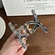 Kitsch Recycled Plastic Large Loop Claw Clips Lady Woman Girl by Dowell 7