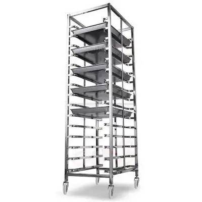 Plateau de boulangerie en acier inoxydable