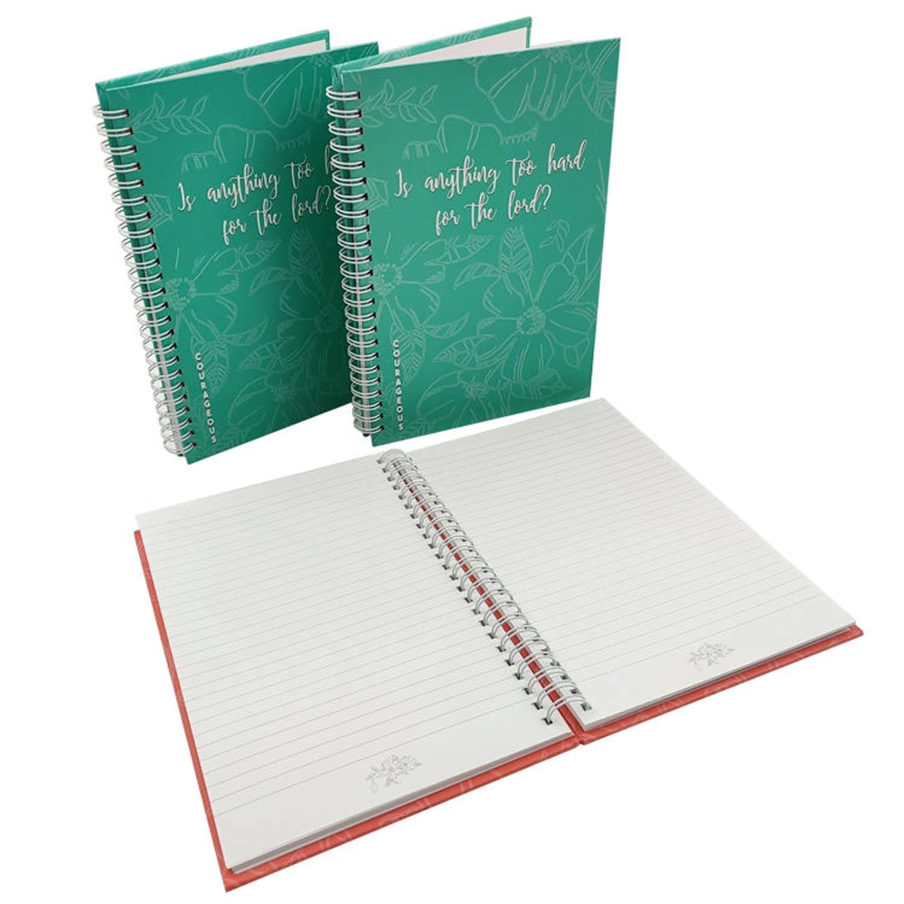 Wholesale High Quality Plain Blank Spiral Notebook Customized Notebook Printing 1