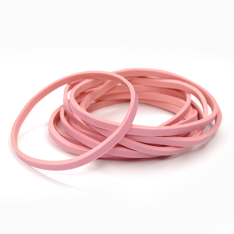 Anti-Static Pink Rubber Bands for Electronic Component Bundling – Wholesale 4