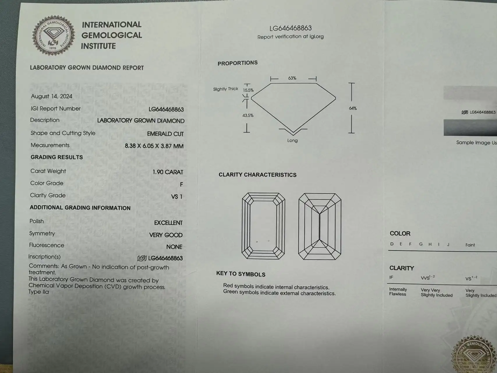 Emerald Lab Diamond Lab Grown Emerald Cut Diamond Suppliers 4