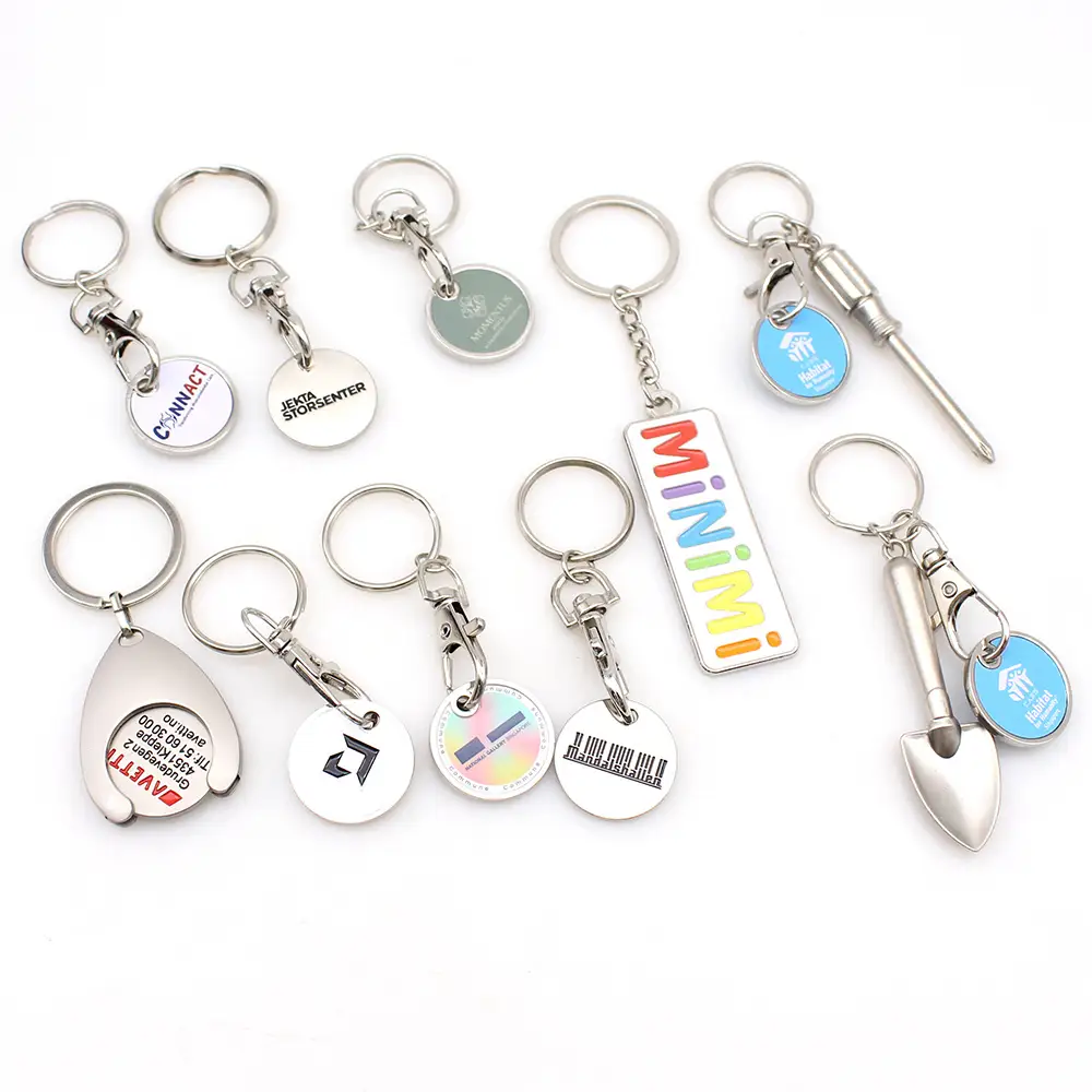Custom keychain - Custom made keychains bulk 1