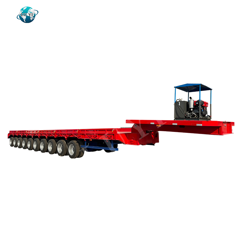 10 eje 120t Semi Blowboy Semi Trailer | Luyi 1