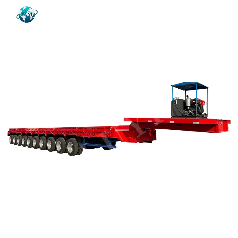 10-ASSLE 120T LOWBOY SEMI TRAILER | لوي 1