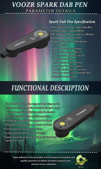 Disposable DAB Pen Wax Vaporizer Kit 510 Thread Cartridge Wed Wax Heated DAB Pen - DAB Pen and Wax Pen 1