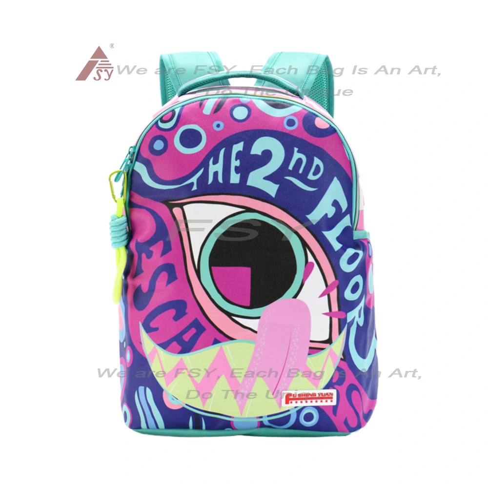 2024 Wholesale Customized High Quality Backpack Light Student Backpack Bags Multiple Pockets Daily Use School Travel 1