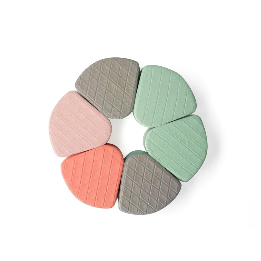 Modernes, pedalförmiges Ecksofa in verschiedenen Farben 1