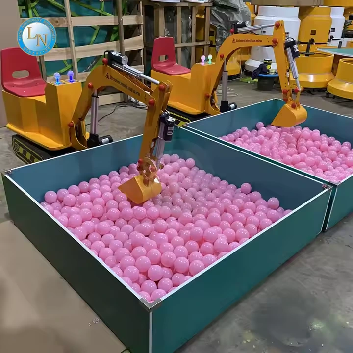 Developmental Game Coin Operated Kids Ride On Toy Excavator Electric Mini Sand Digger For Sale 1