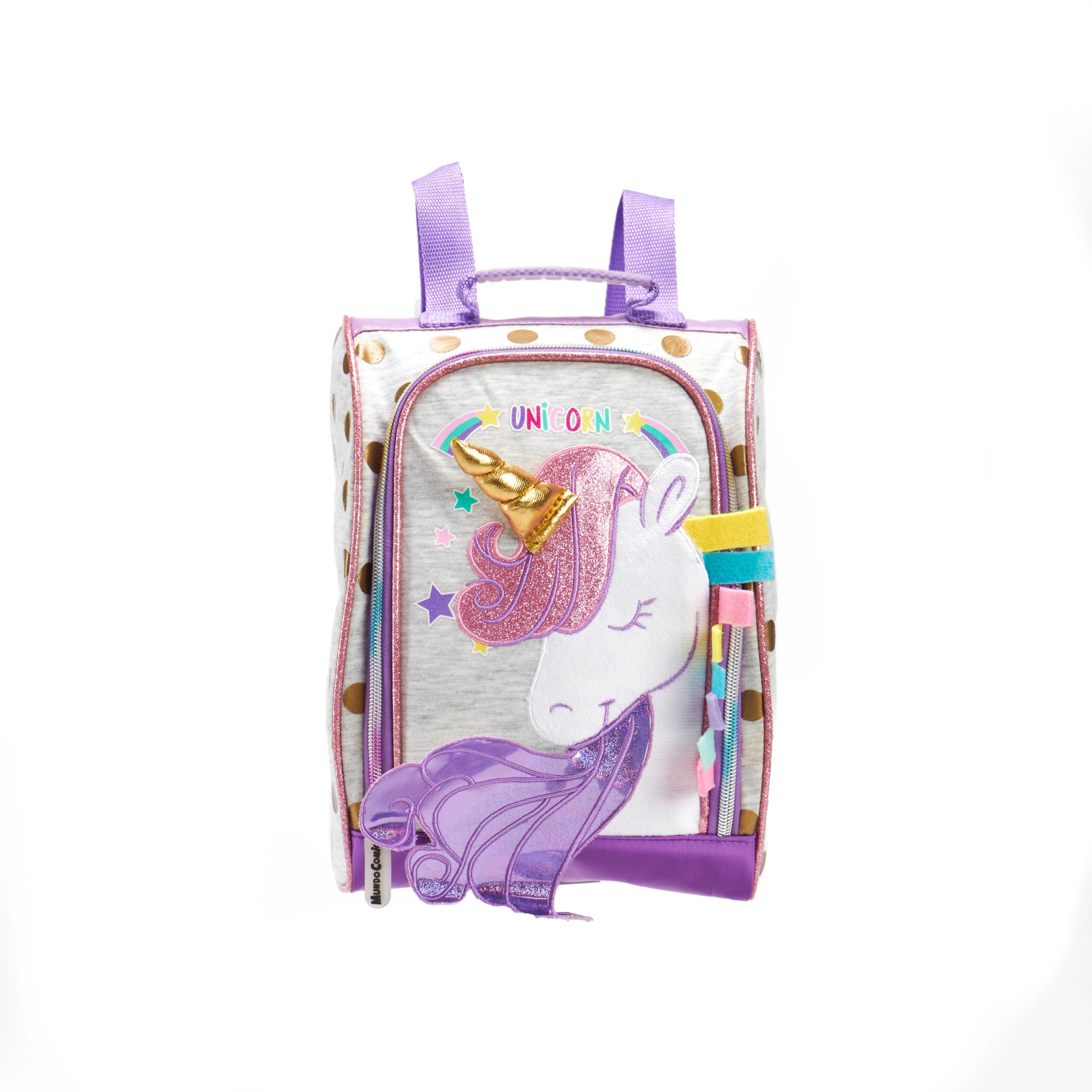 Ounier Promotional Children's Insulation Cooler Bag Backpacks For Kids Girls Cartoon Unicorn Lunch Bag For Children 1