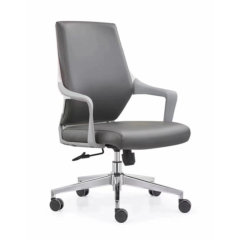 Klassiker Leder -Bürostuhl mit modernem Design ergonomischer Rollstuhl 1