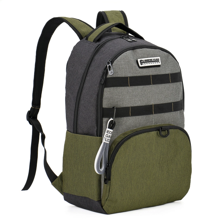 custom Design Youth Backpack  Large Capacity Lightweight Junior High School University Student Backpack Simple Highly Popular Bag 1