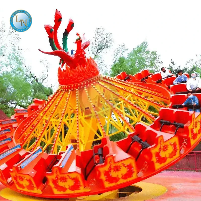 Thrilling Flying Wheel Ride - High-Intensity Spinning Attraction for Parks | LINO 1