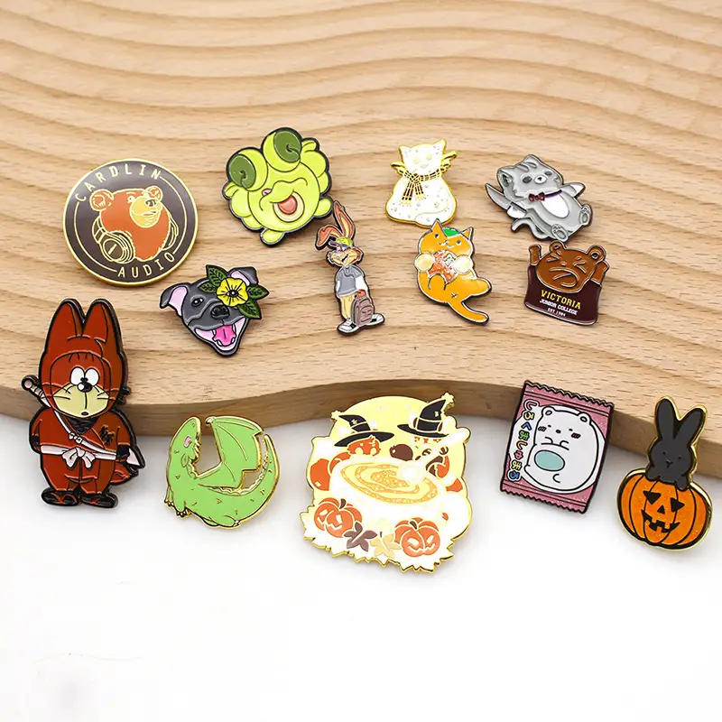 OEM Manufacturer Custom Metal Enamel Badges & Lapel Pins for Clothes, Hats, Bags | Rich Gift Brand 1