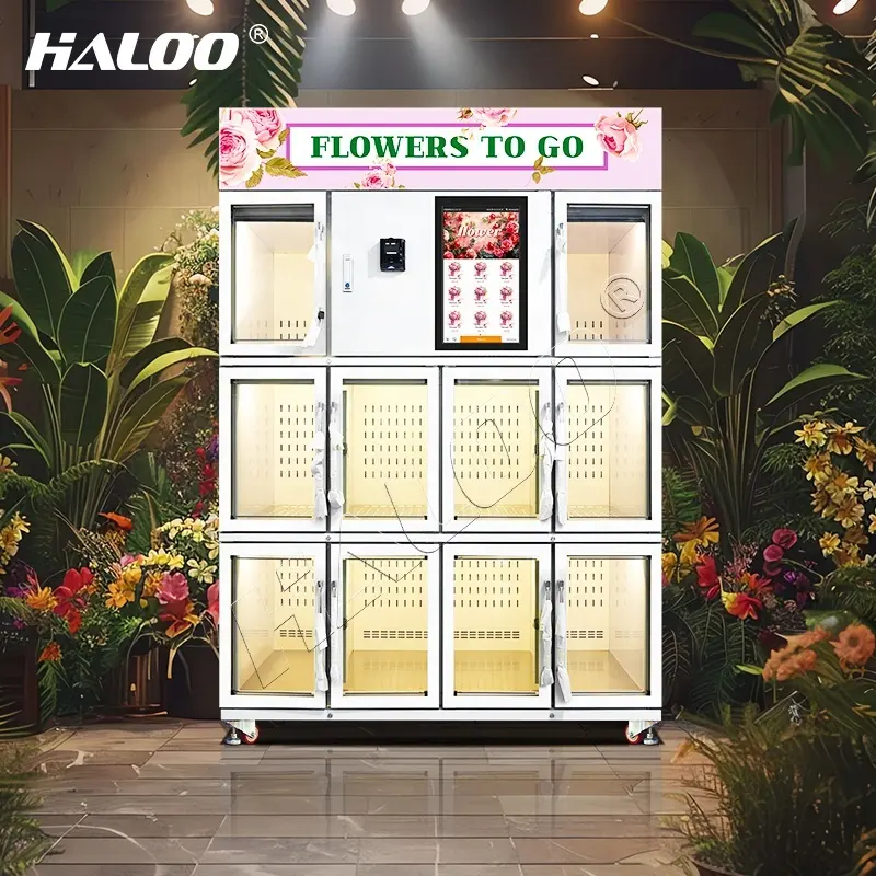 Flower Vending Machine for Sale VENDING MACHINE Wholesale - Haloo 6