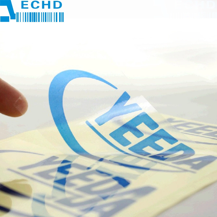 Transparent Vinyl Self-Adhesive ID Labels Waterproof Custom 1