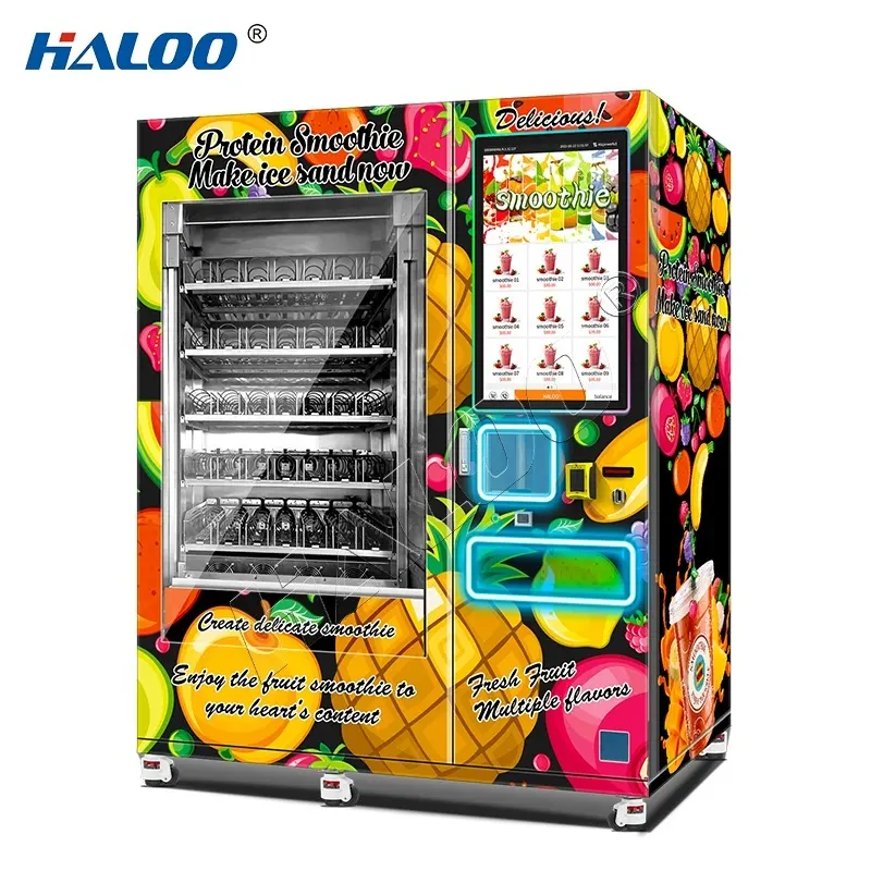 Standard Fresh Smoothie Vending Machine for Airports 3
