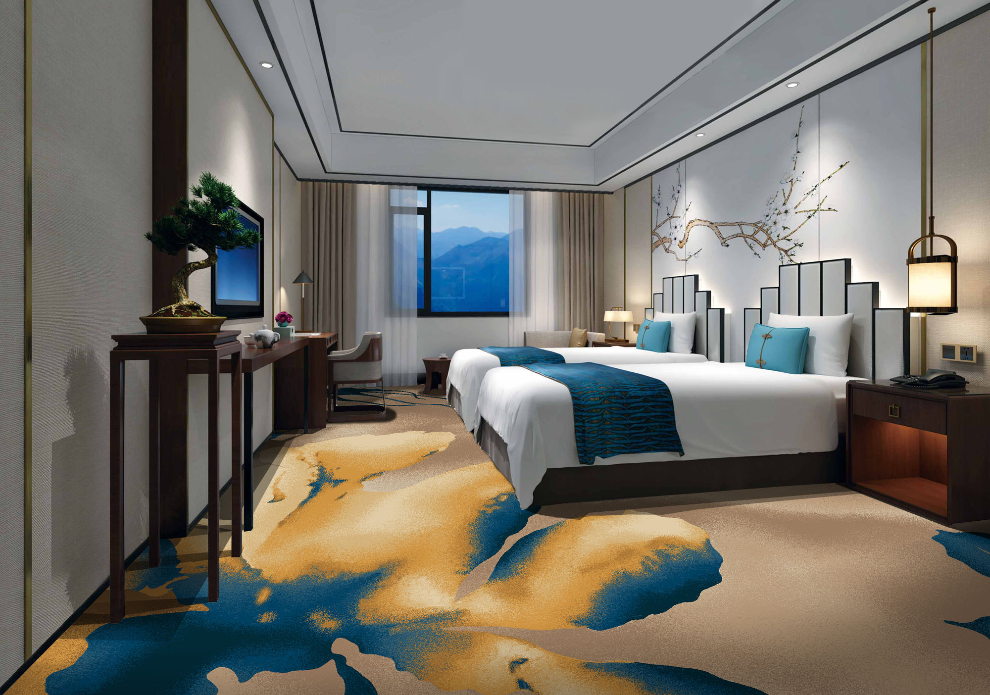 3D Printed Wall-to-Wall Carpets for Living & Bedroom Use 5