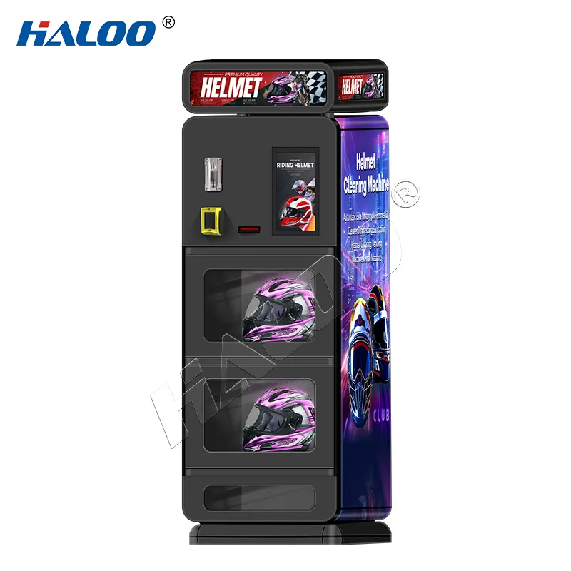 Helmet Cleaning Machine by Haloo-1 3