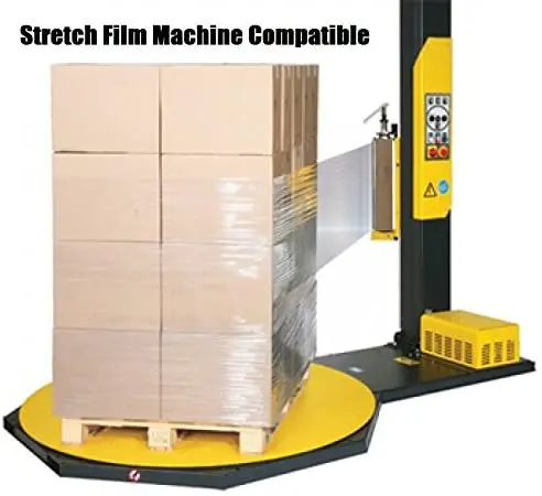 Résistance industrielle en plastique transparent LLDPE Stretch Film Machine enveloppant Machine 7