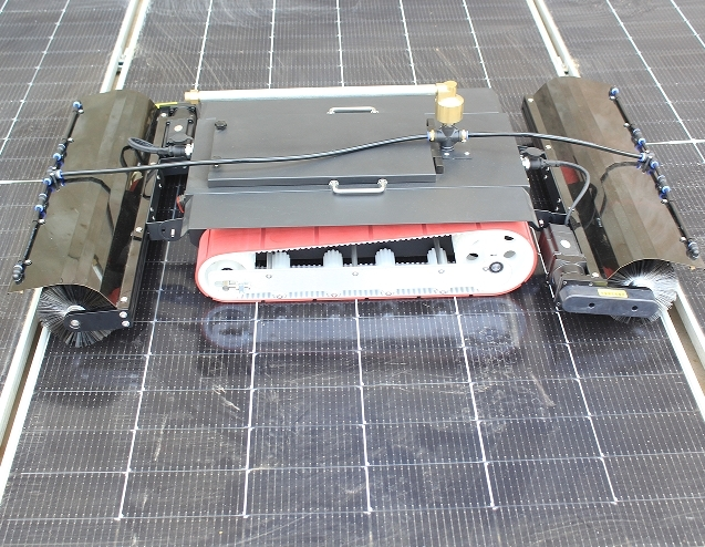 Solar Panel Cleaning Roof Washing Robot,Automatic Pressure Washer Drone Cleaner,Remote Control Solar Cleaning Robotic Machine 1