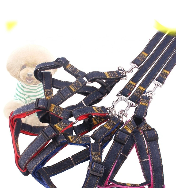 Wholesale Adjustable Hands Free Dog Harness leash Set for outdoor walking-xinchen 1