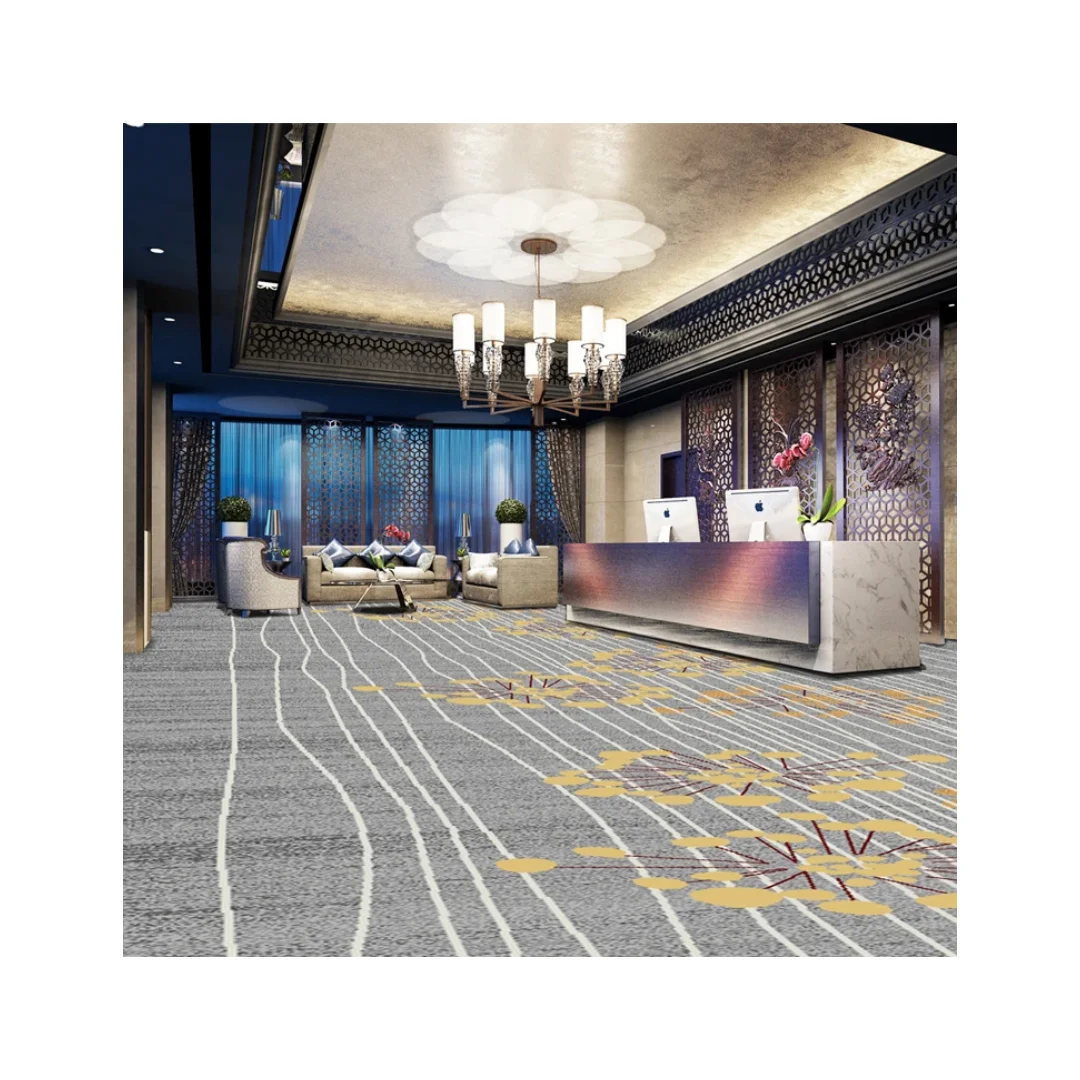 Moquette Axminster per hotel - Verde ed ecologica 1