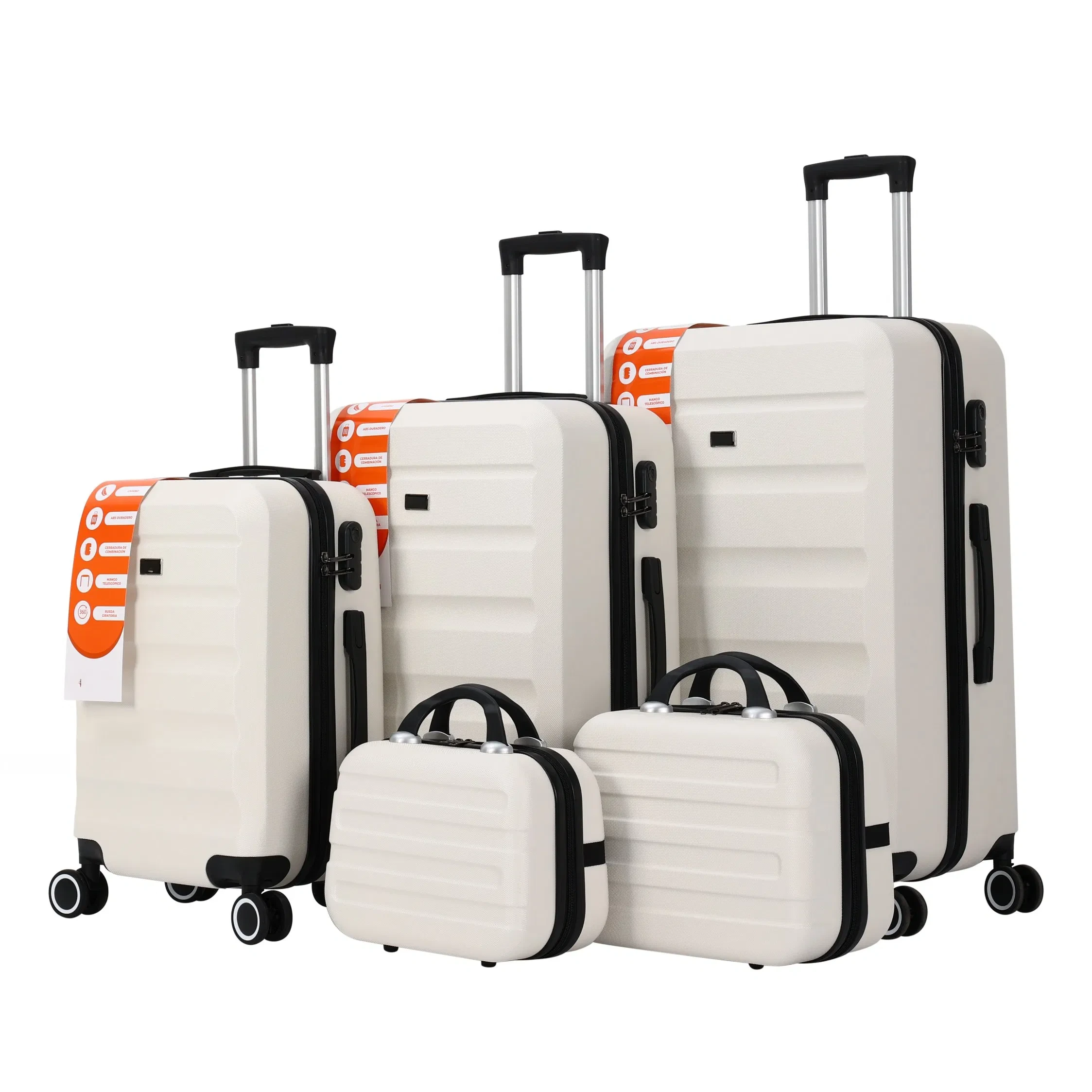 Direkt vom Hersteller: Reisegepäck aus ABS, Handgepäck-Trolley-Sets, strapazierfähiger Koffer 1