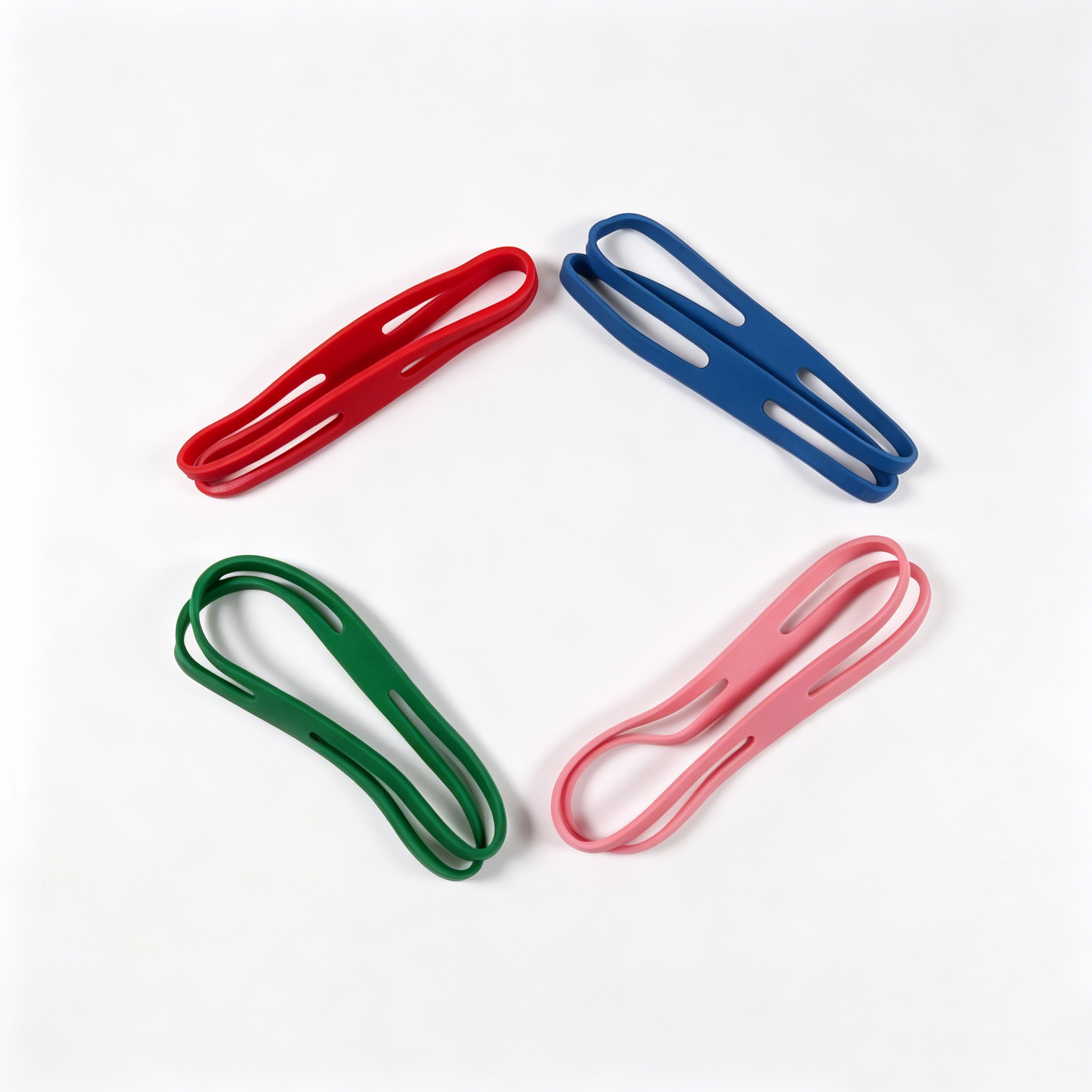 X Shape Color Rubber Bands for Craft, DIY & Office Bundling – Wholesale 1