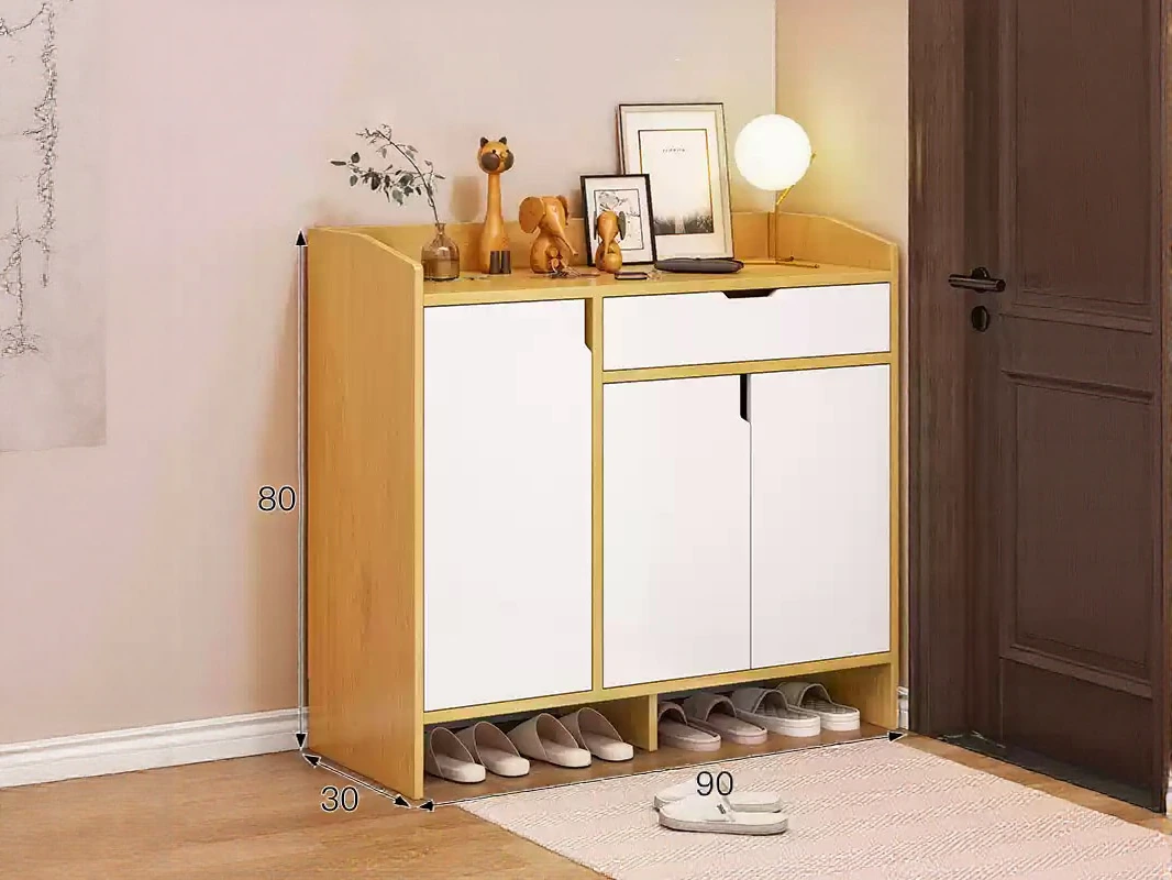 Armoire à chaussures de design simple avec un espace de stockage massif 1