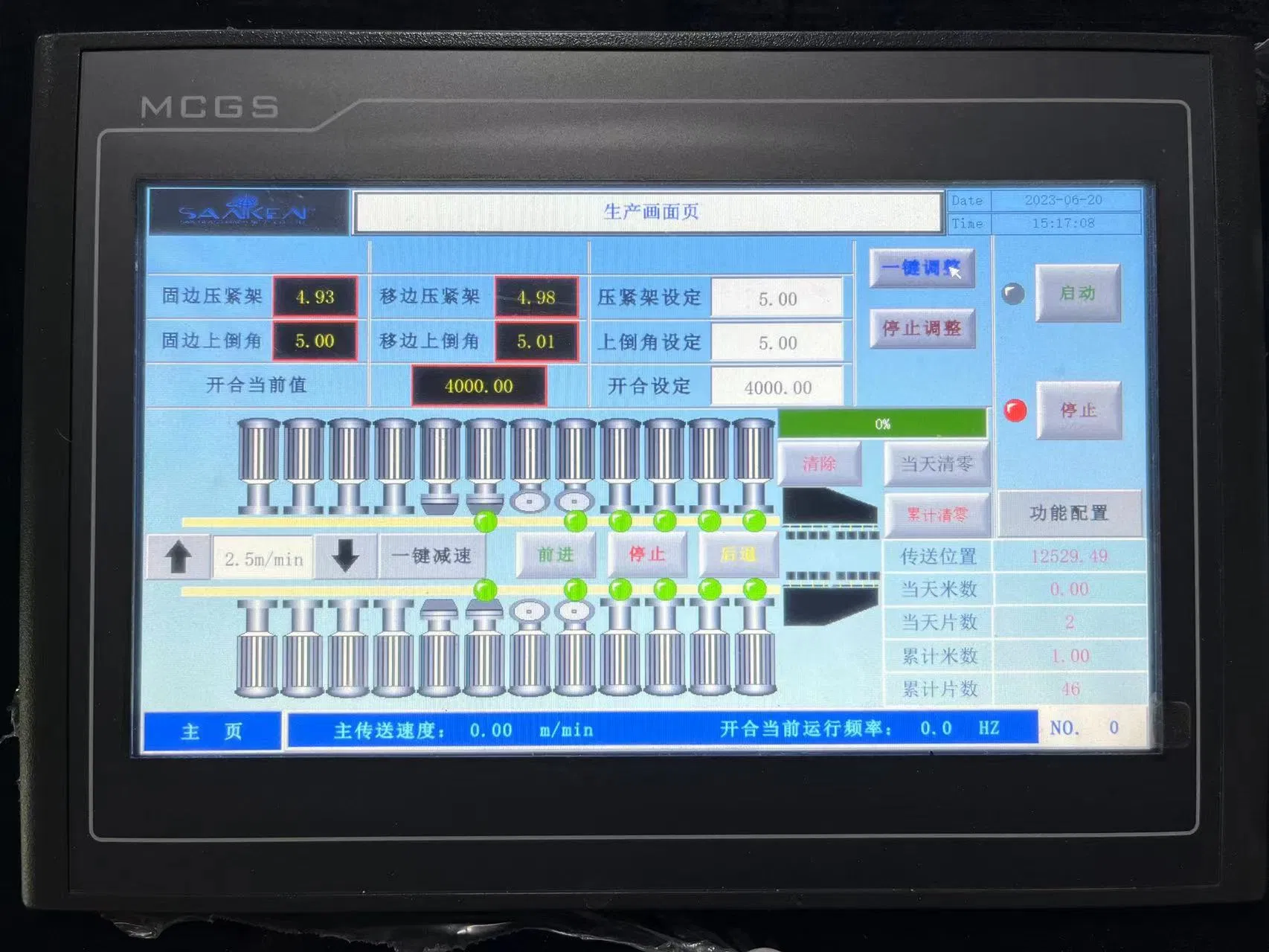 Glass Straight Line Double Edging Machine