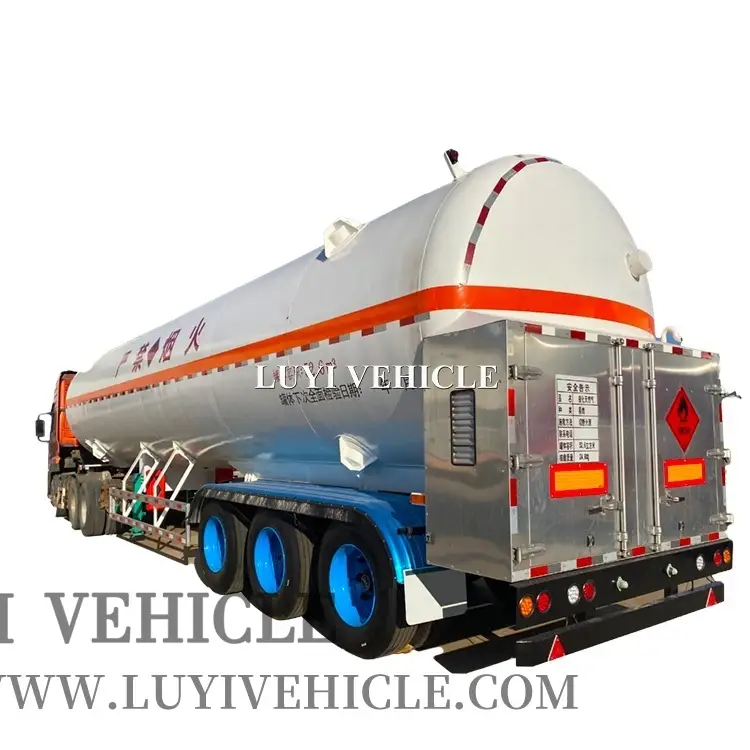Carbon dioxide Lpg Liquid Gas Lng Tanker Semi Trailer 1