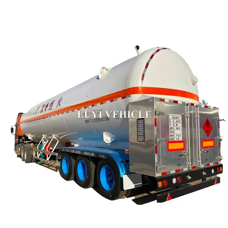 Углекислый газ жидкий газ LNG Semi Tracker Tanker 1