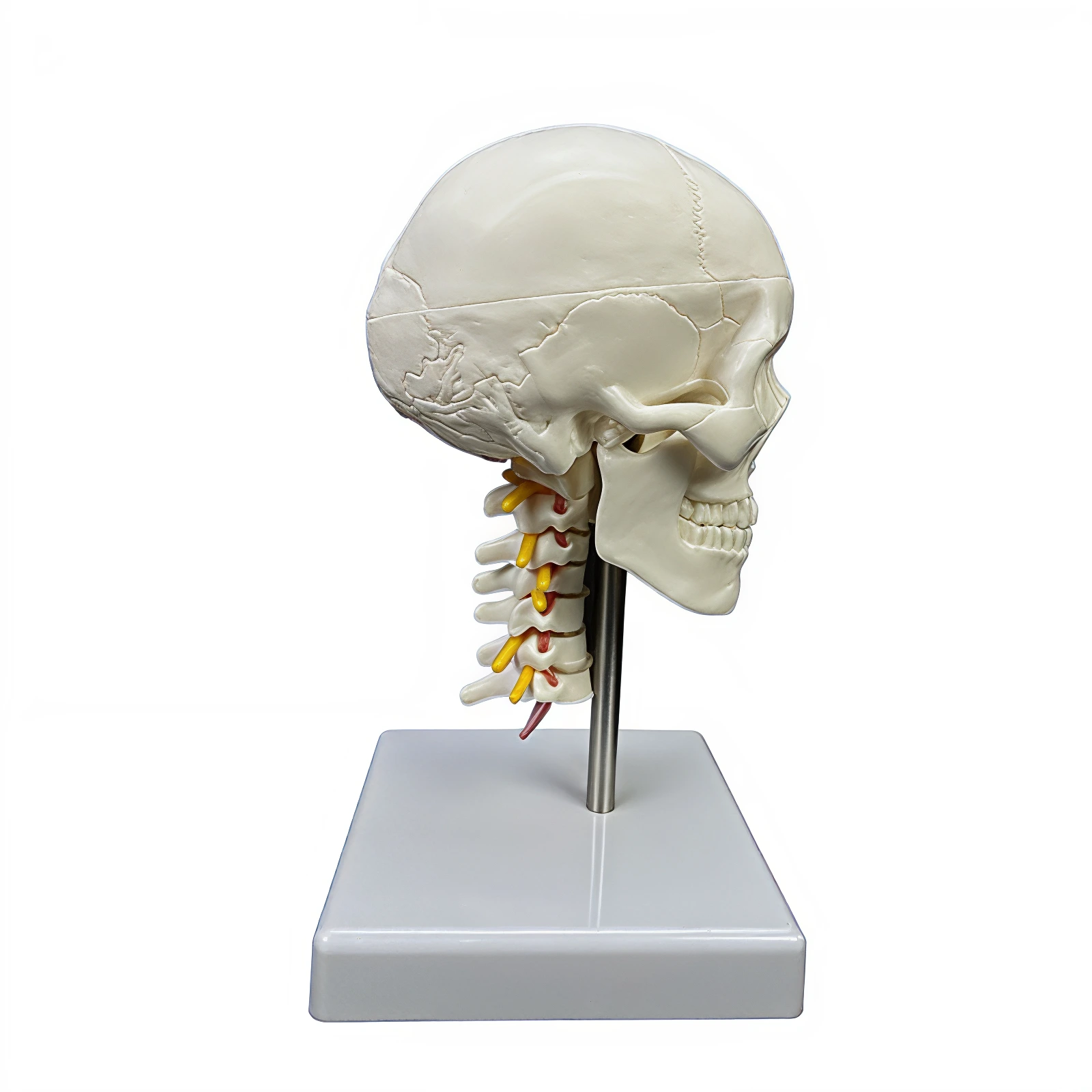Skull with Cervical Column Skeleton Model | INNORKOM 1