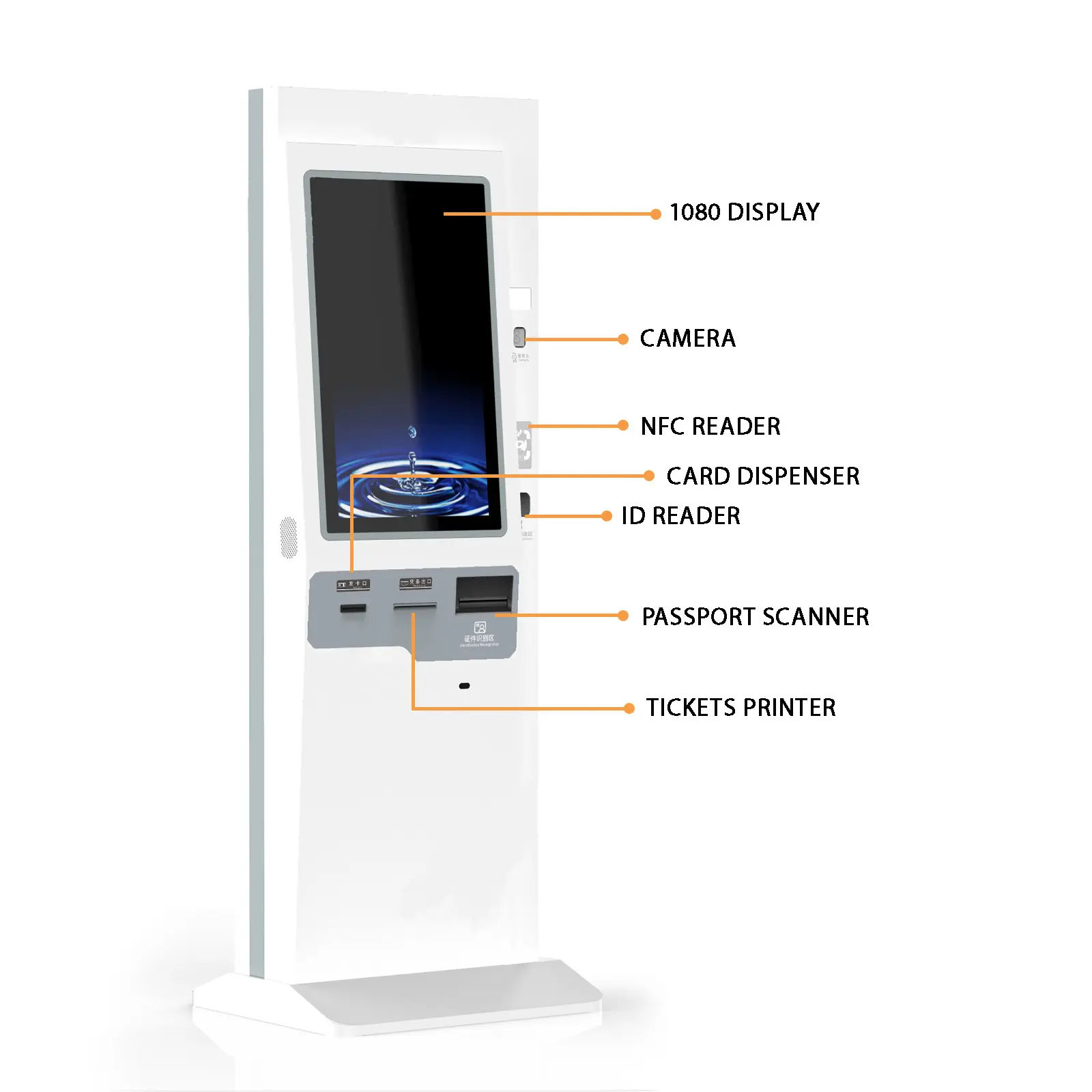 Self Ordering Kiosk White/Customized by E-Star 2