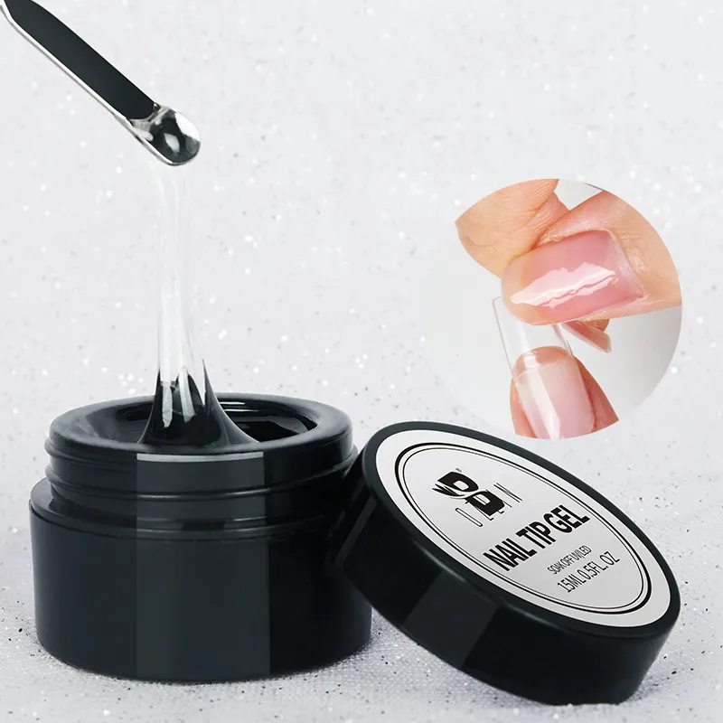 Bozlin 15ml Non-Sticky Soak Off UV LED Solid Transparent Nail Extension Gel 1