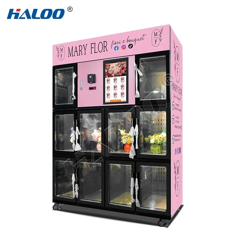 Best Value Flower Vending Machine with Good Price for Pedestrian Streets 3