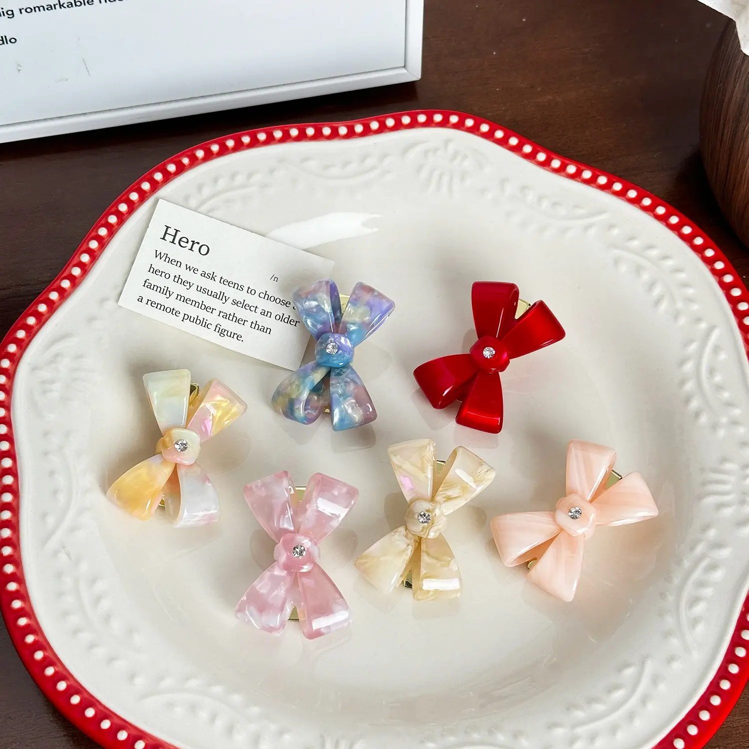 Personalized Hair Scrunchies Acetate by Dowell 3