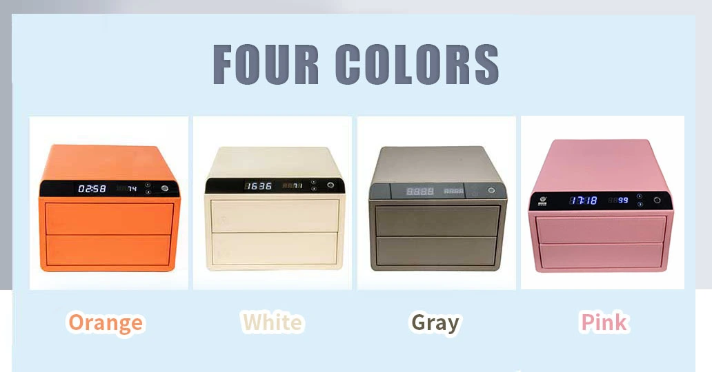 Deluxe Fingerprint Digital Home Jewelry Security Drawer Safe 16