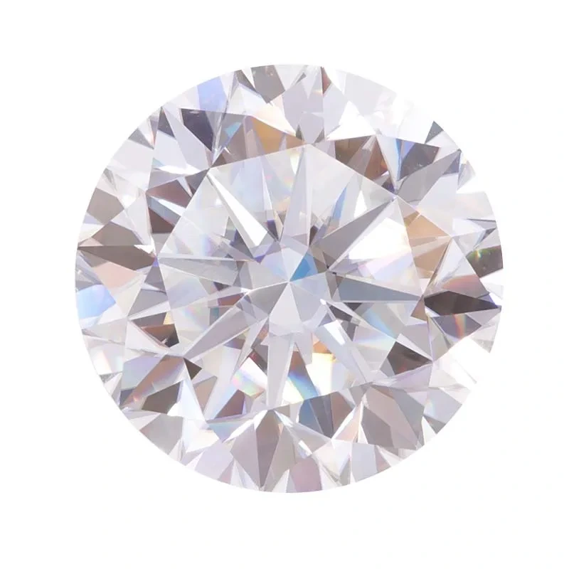 Lab Diamond Cvd Hpht Lab Grown Polished Diamond Round Cut 0.1ct 0.2ct 0.3ct 0.4ct 0.5ct 0.6ct 1ct 1