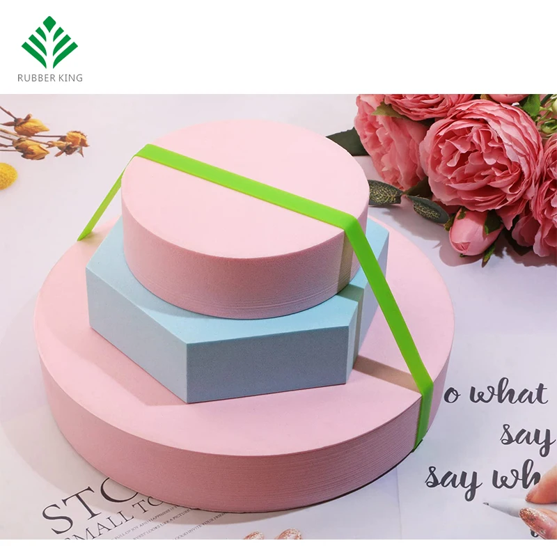 Customized Colored Rubber Bands for Office Supplies Stationery 6