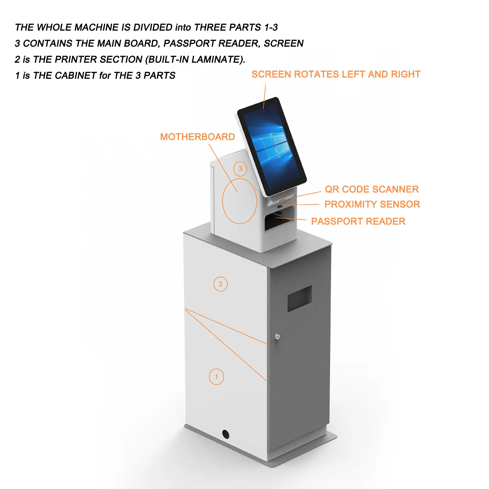 Custom Kiosk Manufacturers Customized/i3/i5 - - E-Star 2