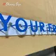 Non Illuminated Channel Letters Price Customized Size 7