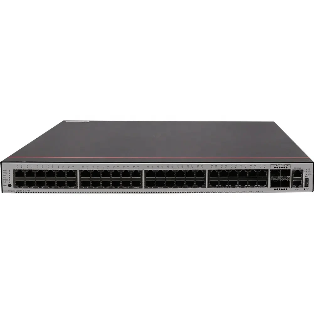 S5731-S24T4X-D 98011860 (24*10/100/1000Base-T Puertos, Puertos 4*10GE SFP+, CC Potencia) 24 Puerto Poe Gigabit Switch 1