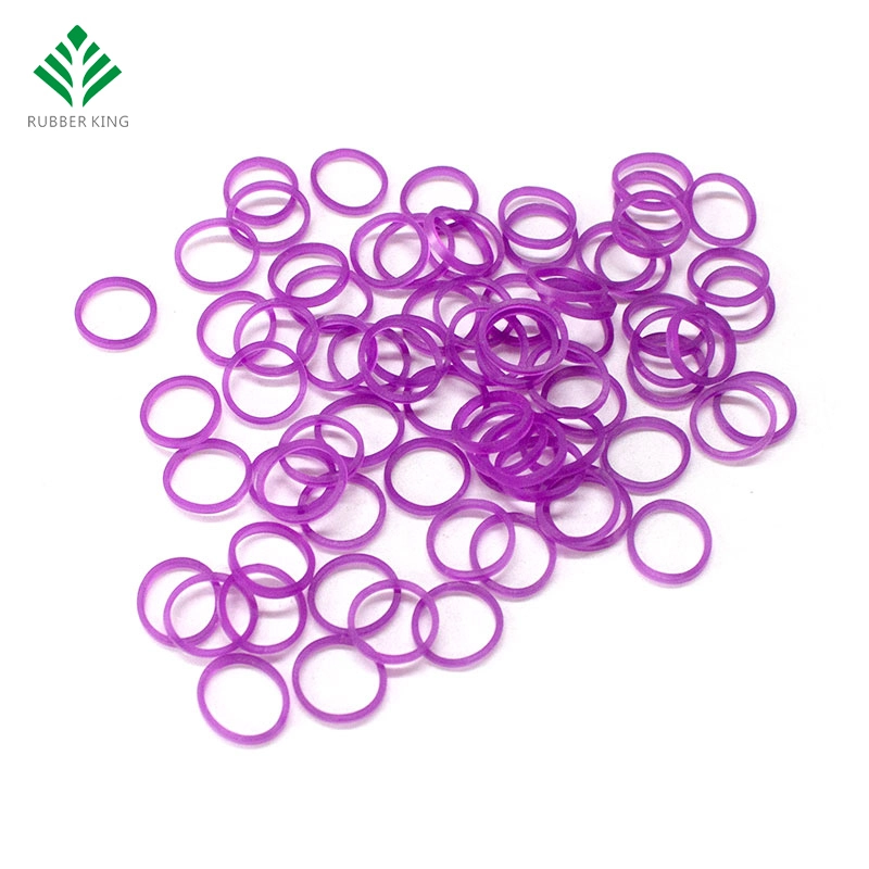 Rubber Bands Wholesale Purple 10mm Silicone High Quality 1
