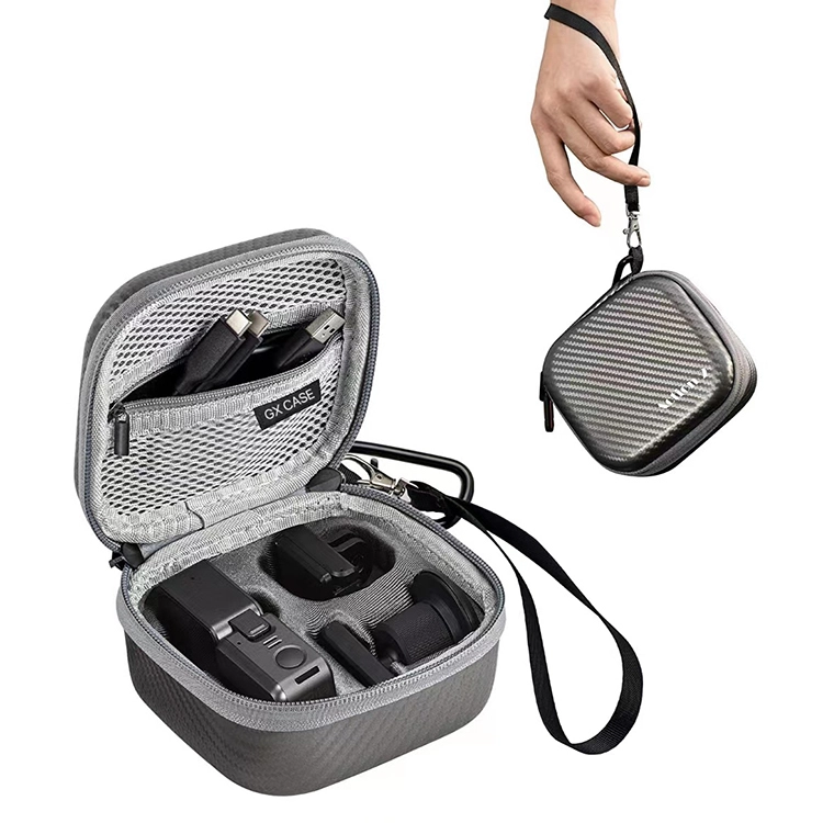 2023 High Quality Hard Eva Waterproof Travel Carrying Bag Portable Custom Camera Accessories Case For Dji Action 2 1
