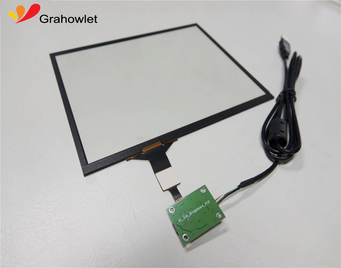 Iic/usb Pcap 10.4 Inch Capacitive Touch Glass Panel With Usb Interface 1