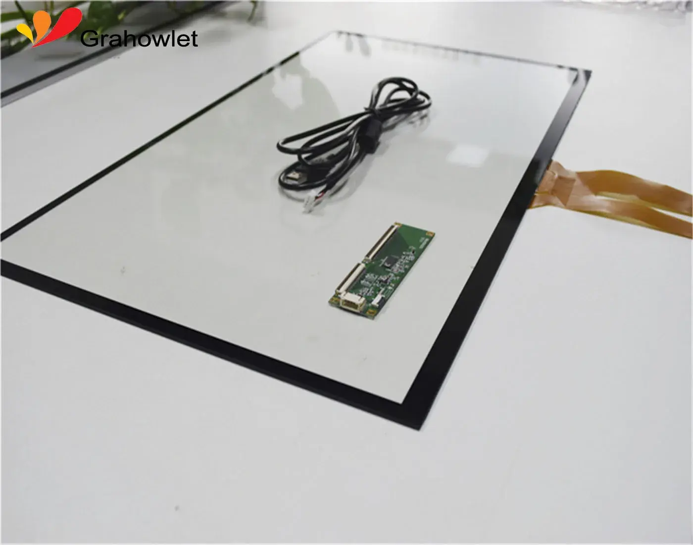 Projected Capacitive Touch Screen 43 Inch USB Industrial Touch Panel with Multi Touch Points - - Grahowlet 3