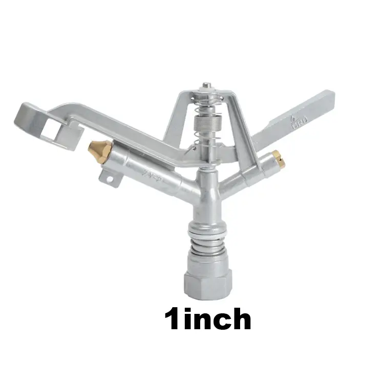 HYRT 1/2” 双喷嘴铜制摇臂式 360° 花园洒水器 1