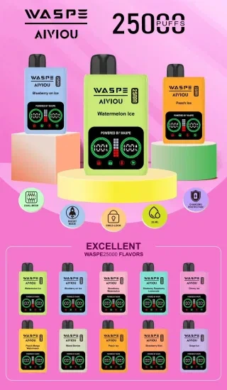 Waspe 25k Disposable Vape Tank 25000 Puffs E-cigarette 1